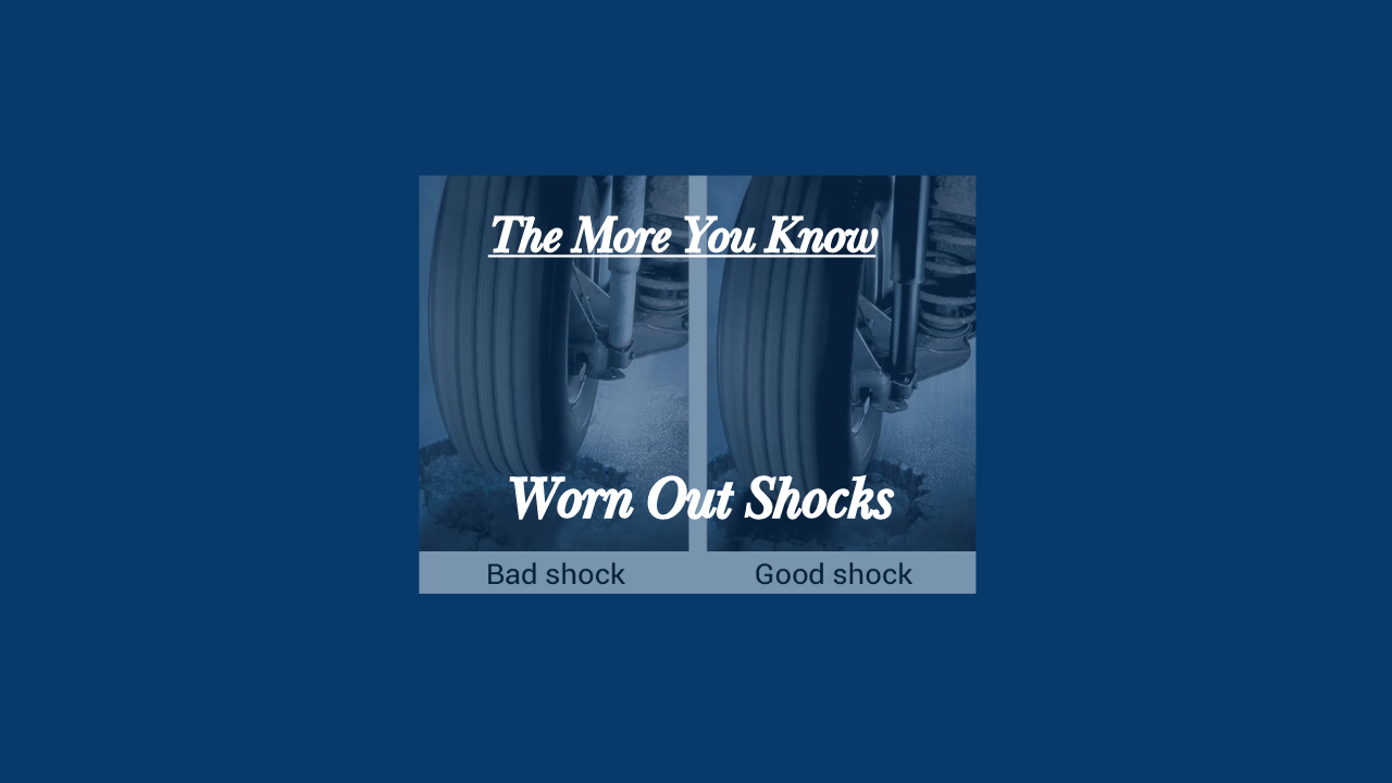 Episode #6: Worn Out Shocks