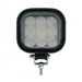 9 HIGH POWER LED SQUARE WORK LIGHT - FLOOD LIGHT image not powered on  sold by Legend Truck Parts located in Dallas-Fort Worth with shipping nationwide