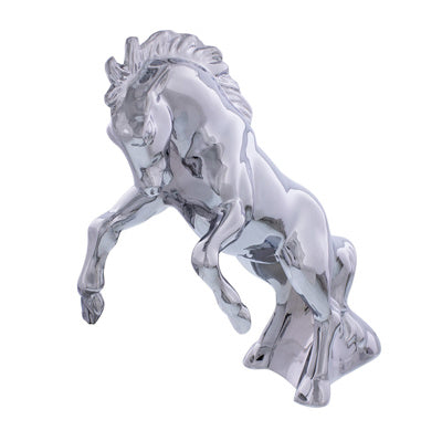 DIE-CAST FIGHTING STALLION ORNAMENT. Sold by Legend Truck Parts located in Dallas-Fort Worth with shipping nationwide.