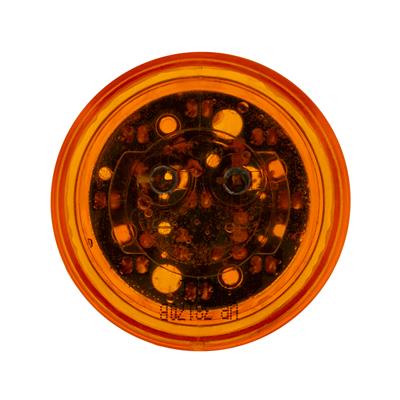 9 LED 2" Round Light (Clearance/Marker) - Amber LED/Amber Lens