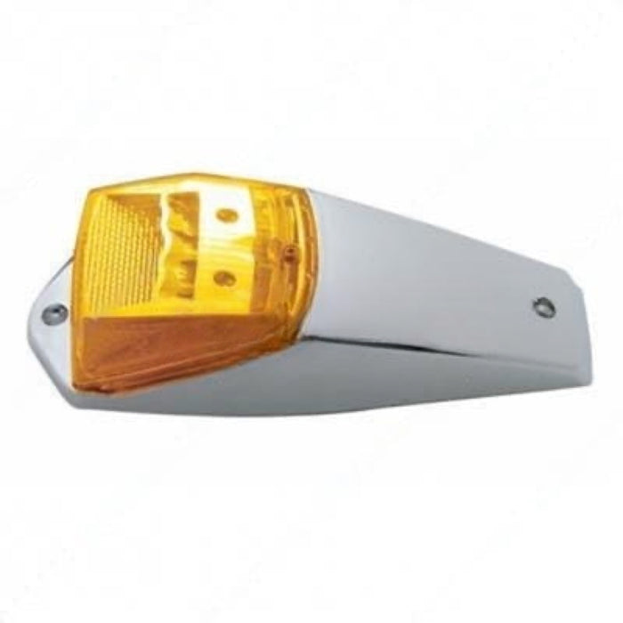 17 LED Reflector Grakon 5000 Style Cab Light Kit - Amber LED/Amber Lens
