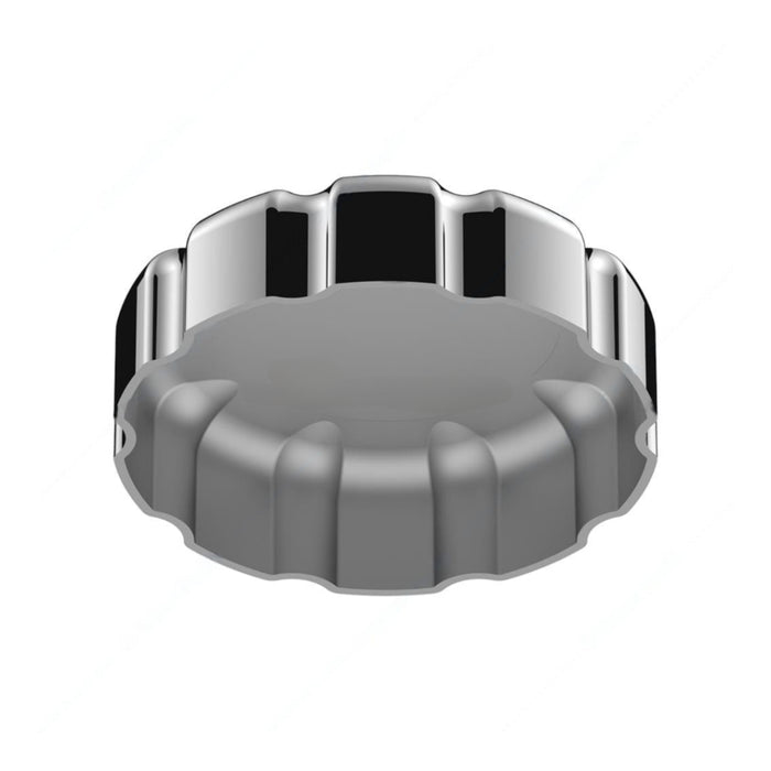 Chrome Plastic Fuel Cap Cover For Volvo - Non-Locking